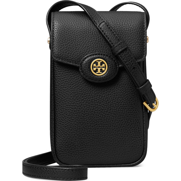 Tory Burch Robinson Pebbled Leather Phone Crossbody Bag