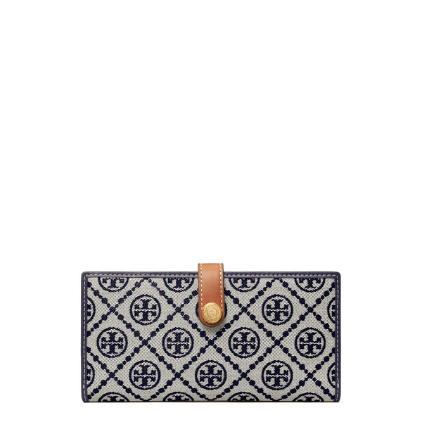 Tory Burch T-Monogram Slim Bifold Wallet