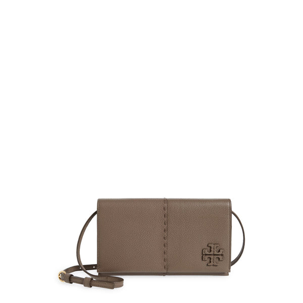 Tory Burch T-McGraw Leather Wallet Crossbody