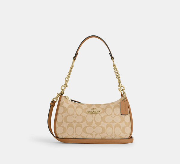 Teri Shoulder Bag In Signature Canvas