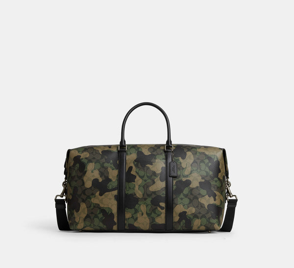 Trekker Bag 52 In Signature Canvas With Camo Print