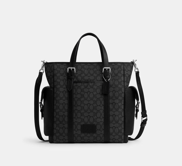 Sprint Tote In Signature Jacquard