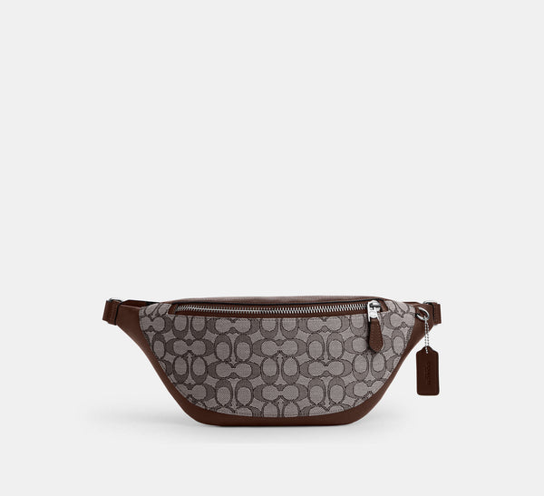 Warren Belt Bag In Signature Jacquard