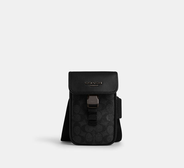 Racer Phone Crossbody In Signature