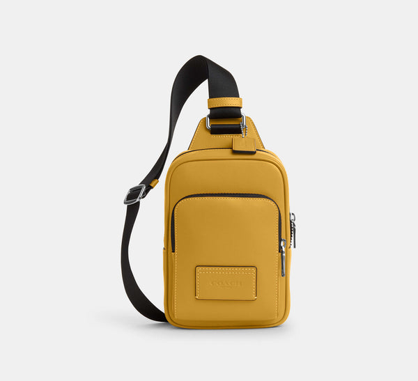 Racer Sling Pack In Smooth Leather