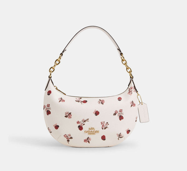 Payton Hobo Bag With Ladybug Floral Print