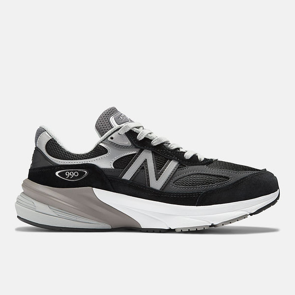 New Balance-Erkek-Made in USA 990v6-Black With White