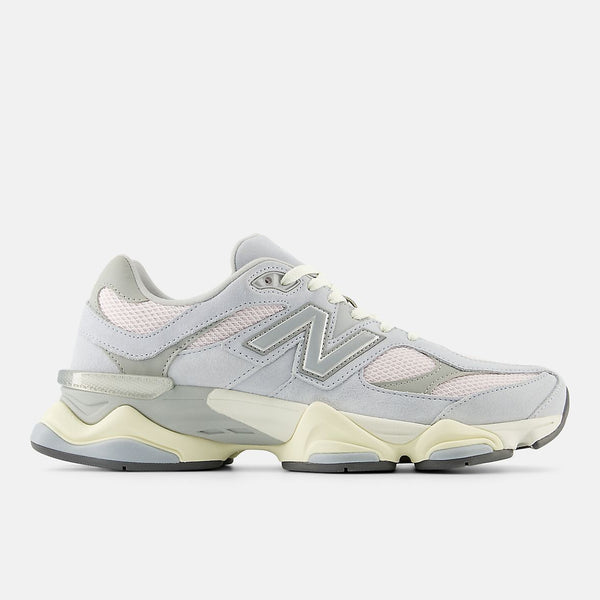 New Balance 9060-Granite With Pink Granite And Silver Metallic