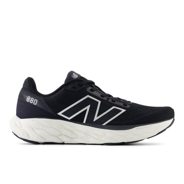 New Balance Fresh Foam X 880v14 Black with Sea Salt and Silver Metallic