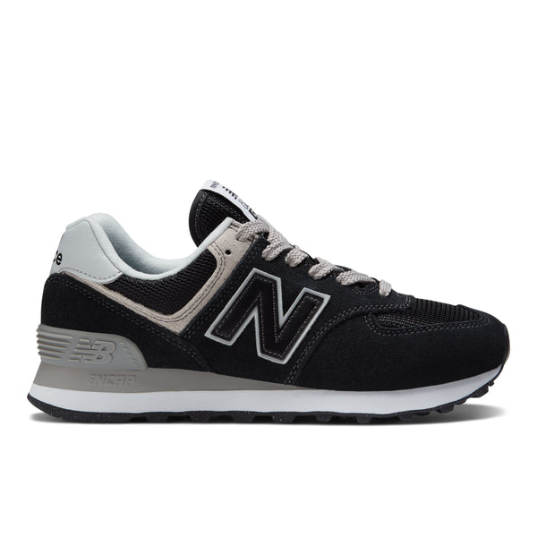 New Balance 574 Core Black with White